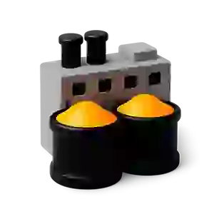 کارخانه های تولید مواد اولیه و محصولات